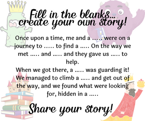 Fill in the blanks... create your own story!